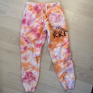 KAPPA TIE DYE SWEATPANTS